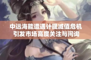 中远海能遭遇计提减值危机 引发市场高度关注与问询