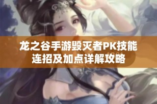 龙之谷手游毁灭者PK技能连招及加点详解攻略