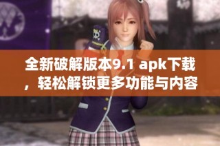 全新破解版本9.1 apk下载，轻松解锁更多功能与内容