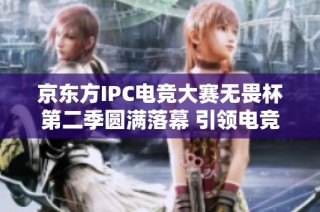 京东方IPC电竞大赛无畏杯第二季圆满落幕 引领电竞产业新篇章