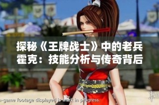 探秘《王牌战士》中的老兵霍克：技能分析与传奇背后的故事