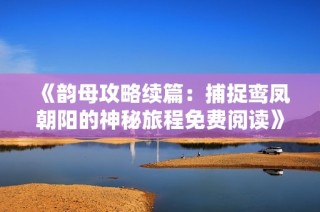 《韵母攻略续篇：捕捉鸾凤朝阳的神秘旅程免费阅读》