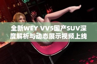 全新WEY VV5国产SUV深度解析与动态展示视频上线