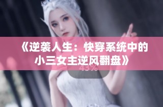 《逆袭人生：快穿系统中的小三女主逆风翻盘》
