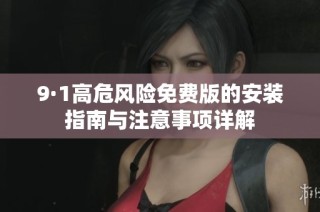 9·1高危风险免费版的安装指南与注意事项详解