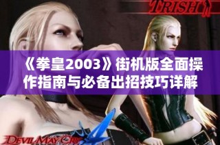 《拳皇2003》街机版全面操作指南与必备出招技巧详解