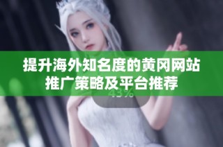 提升海外知名度的黄冈网站推广策略及平台推荐