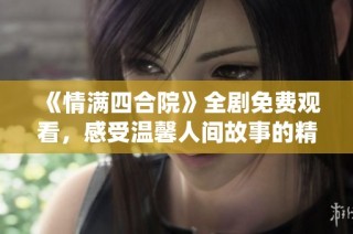 《情满四合院》全剧免费观看，感受温馨人间故事的精彩演绎