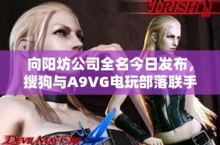 向阳坊公司全名今日发布，搜狗与A9VG电玩部落联手推广新游戏资讯