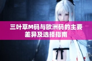三叶草M码与欧洲码的主要差异及选择指南