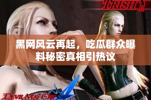 黑网风云再起，吃瓜群众曝料秘密真相引热议
