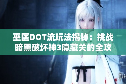 巫医DOT流玩法揭秘：挑战暗黑破坏神3隐藏关的全攻略分享