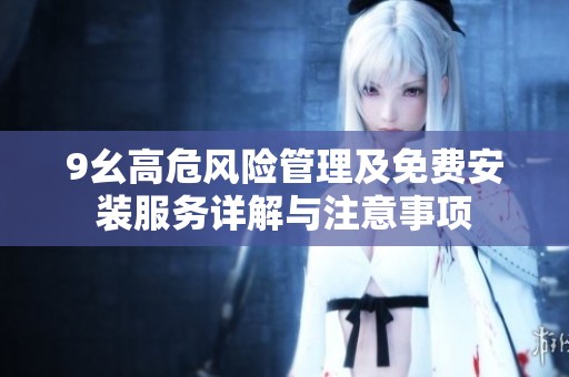 9幺高危风险管理及免费安装服务详解与注意事项