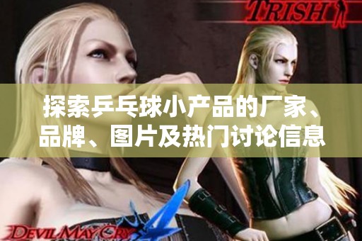 探索乒乓球小产品的厂家、品牌、图片及热门讨论信息